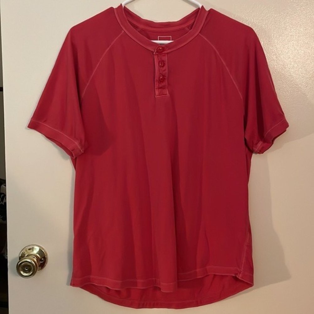 Gap Red Henley T-shirt